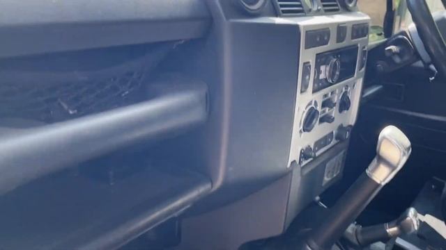land rover defender 90 TDCi SVX station wagon for sale walkaround + engine running смотреть онлайн