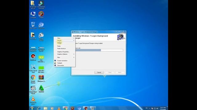How to Change WIndows 7 Background Welcome Screen Picture 2020 NEW Method By M TAYYAB CHISHTI TECH. смотреть онлайн