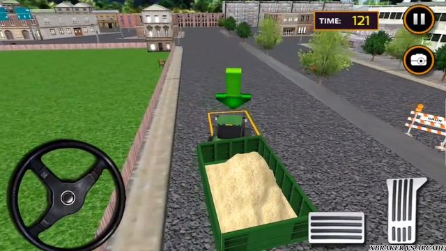 Tractor Sand Transporter Mania - Best Android Gameplay FHD смотреть онлайн