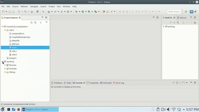 Using GSL, BLAS and ATLAS libraries with Eclipse-CDT in Ubuntu смотреть онлайн