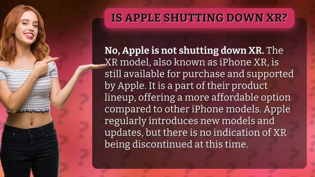 Is Apple shutting down XR? смотреть онлайн