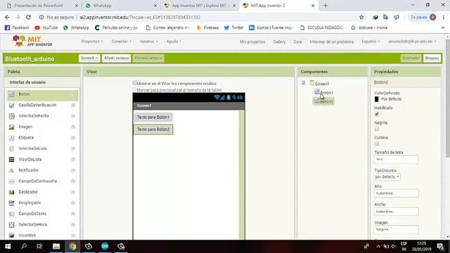 Arduino Puerto Serial y conectividad con AppInventor Android смотреть онлайн