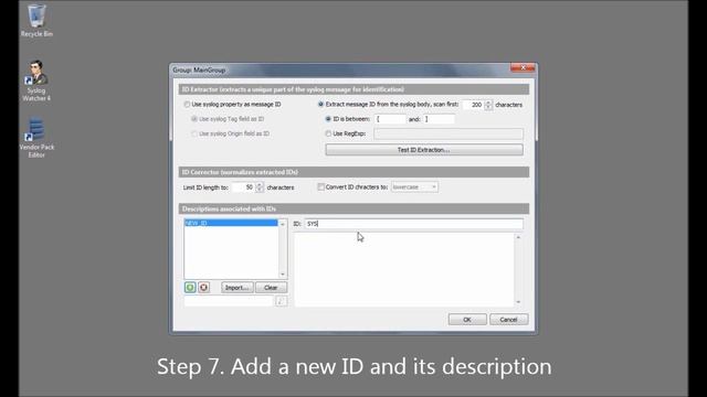 Syslog Watcher 4.3: Tutorial 4: Using VendorPack Editor смотреть онлайн