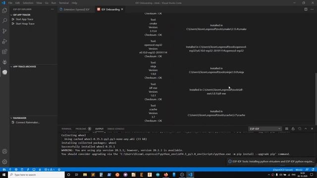 How to install ESP-IDF in VS Code for Windows | Part 1 смотреть онлайн