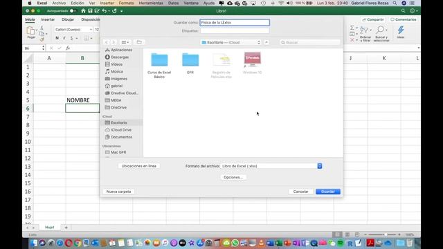 Excel Básico (macOS): Trabajando con Libros de Excel смотреть онлайн