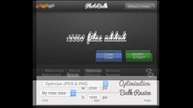 PhotoBulk Batch image editor for Mac OS X Pro Vesion смотреть онлайн