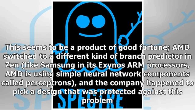 Here’s how, and why, the Spectre and Meltdown patches will hurt performance смотреть онлайн