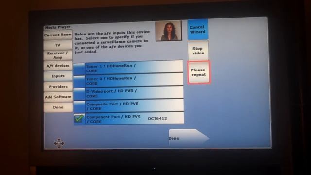 LinuxMCE - The New Capture Card Audio Port Selection screen. смотреть онлайн