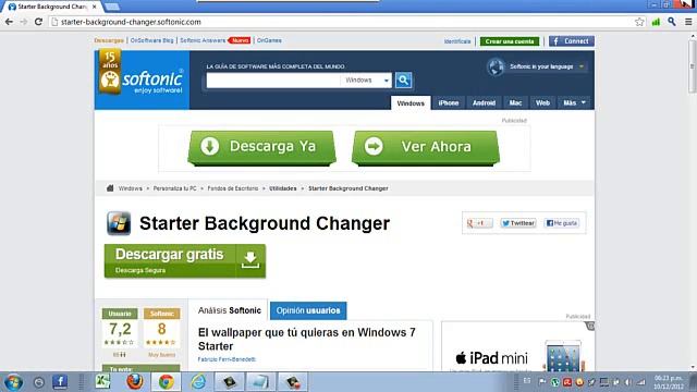 como poner fondo al windows 7 starter смотреть онлайн