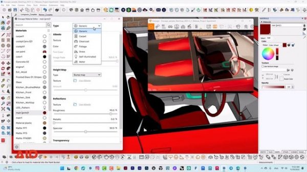 ENSCAPE 3D FOR SKETCHUP | 13 ENSCAPE MATERIALS