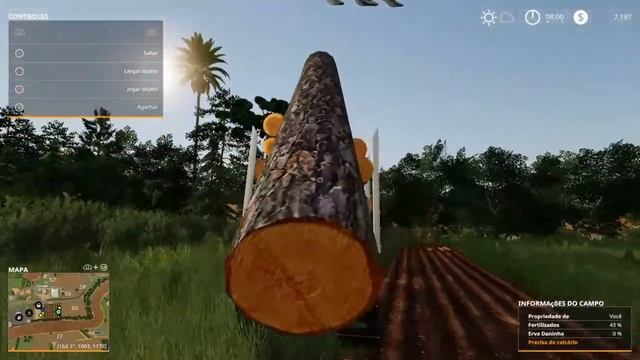 FS19 Vida de Madeireiro - (PS4 Pt-Br) #6 смотреть онлайн