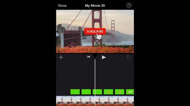 How to add animated subscribe button in imovie смотреть онлайн