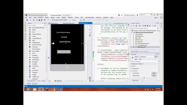 Navigation and Windows Phone Toolkit смотреть онлайн