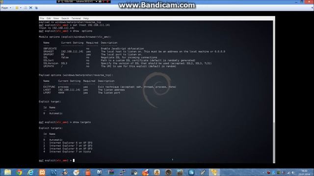 Kali Linux Tutorials - VLC Exploit (Metasploit) #016 смотреть онлайн