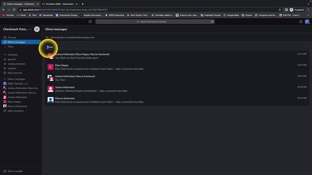 How To See All Direct Messages in Slack | View All Direct Messages in Slack | Slack Tutorial смотреть онлайн