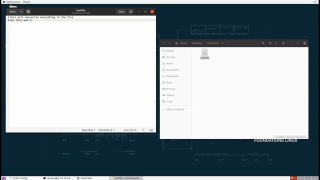 Linux Operating System Lab 10 Command Line File Administration смотреть онлайн
