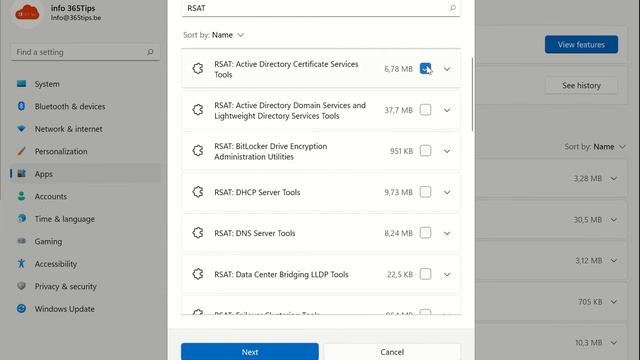 How to install RSAT on Windows 11 - 365Tips смотреть онлайн