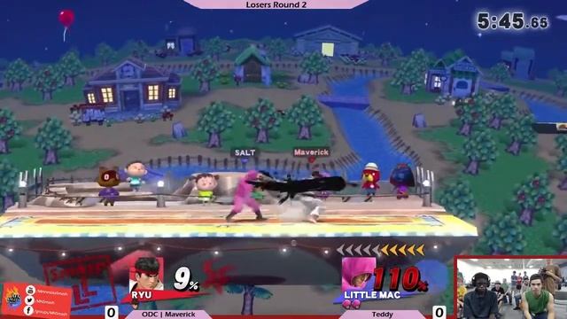 [Sm4sh LL #8 — 9/03/15] LR2: ODC | Maverick (Ryu) v. Teddy (Little Mac) смотреть онлайн