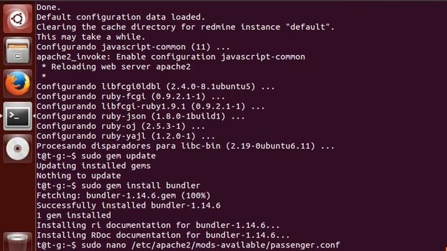 instalacion Redmine en Ubuntu смотреть онлайн