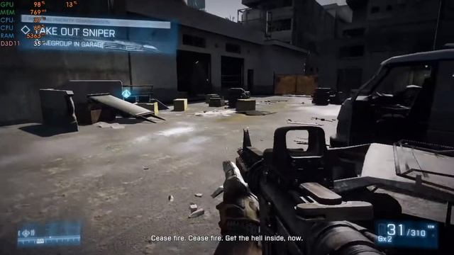 Battlefield 3 on Intel HD530 | I5-6400T | 720P Ultra, High, Med, Low setting tested | Benchmark #BF смотреть онлайн