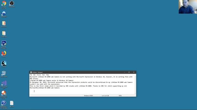 LifeCam VX 2000 web Camera is not working with Microsoft Expression in Windows 10 смотреть онлайн