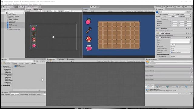 My Complete Inventory System (Without Code!) # 2 - Open & closed inventory & An Item Dictionary смотреть онлайн