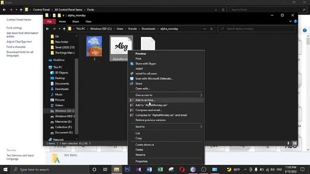 How to install any font on your windows operating system смотреть онлайн