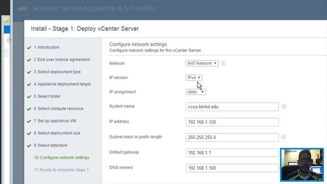 VMware | Install vCenter Server Appliance 6.5 (vCSA) | Part 2 of 2 смотреть онлайн