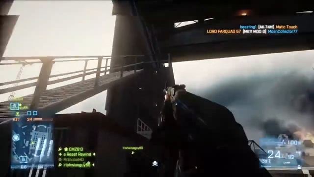 Warsdima-подкаст #2 рубаем в Battlefield 3 смотреть онлайн