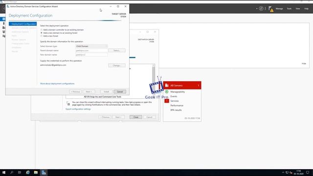 How to Install and Configure Child Domain Controller on Windows Server 2019 смотреть онлайн