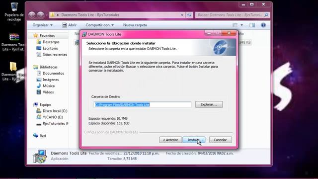 Como Descargar e' Instalar Daemons Tools Lite Para Windows 7 Full y en Español + Crack 2015 смотреть онлайн