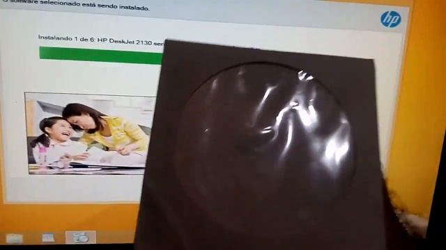 Instalando a HP 2136 смотреть онлайн