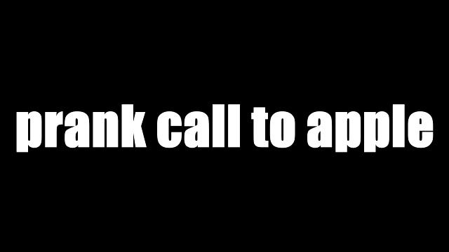 prank call to apple support ( ͡º ͜ʖ ͡º) смотреть онлайн
