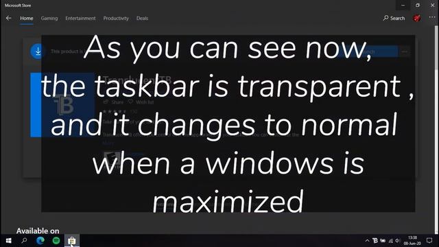 HOW TO MAKE THE WINDOWS 10 TASKBAR TRANSPARENT смотреть онлайн