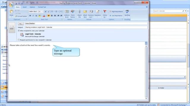 How to Share a Calendar [Outlook Tutorial] смотреть онлайн