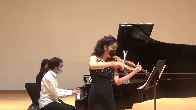 Johannes Brahms, Sonata for piano and violin in A Major, Op.100 interpreted by "Kanira Ensamble" смотреть онлайн