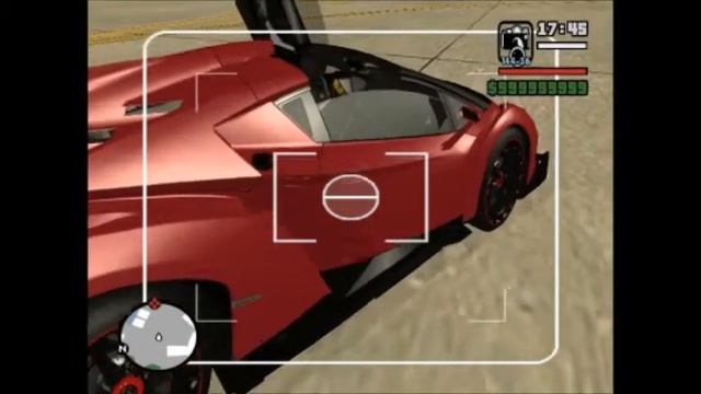 GTA SA Mod : Lamborghini Veneno Roadster смотреть онлайн