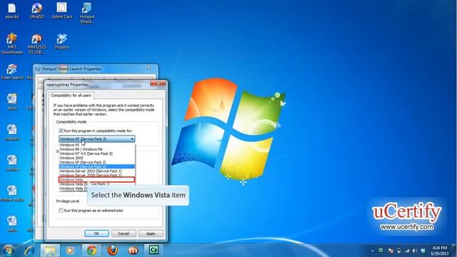 Configure the Compatibility for a Program смотреть онлайн