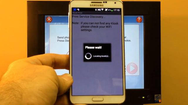 Kiosk print for Android phones смотреть онлайн
