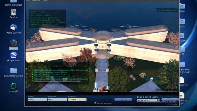 Fedora 13 (Goddard) 64bit with Google Earth, Emerald Viewer, Skype смотреть онлайн