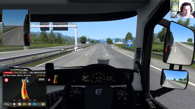 Euro Truck Simulator 2 - Vienna to Zurich смотреть онлайн