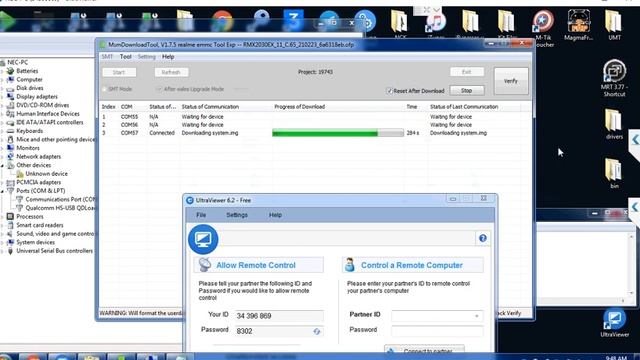 How To Remove Passcode Realme 5i RMX2030 By Online Flashtool