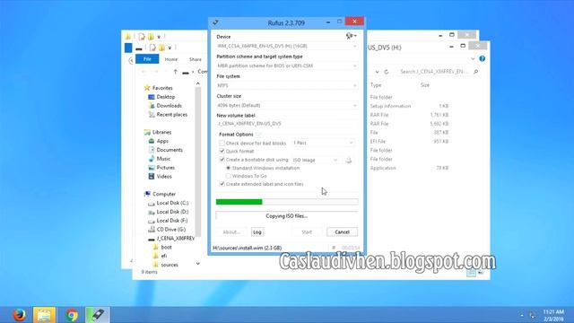 Cara membuat bootable installer Windows 7/8/10 dengan aplikasi rufus смотреть онлайн