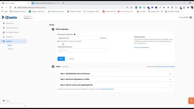How To Set Up iZooto's App Push Notifications for iOS смотреть онлайн