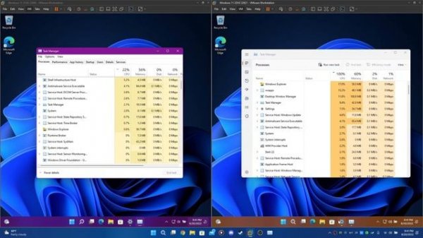 Windows 11 21H2 vs 22H2 Comparison