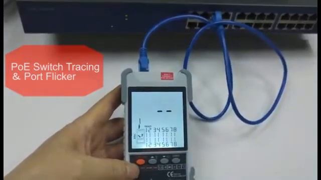 Digital Cable Tracker Tester with PoE смотреть онлайн