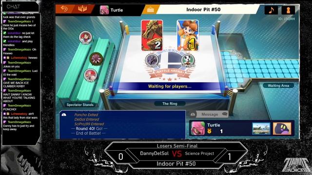 The Indoor Pit #50 | Losers Semi-Final | DannyDelSol (Ridley) VS Science Project (Daisy) смотреть онлайн