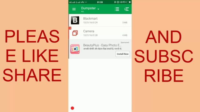 How to Recover Deleted Files (video,music,app,file ) From Android Phone...by hindi me sikho смотреть онлайн