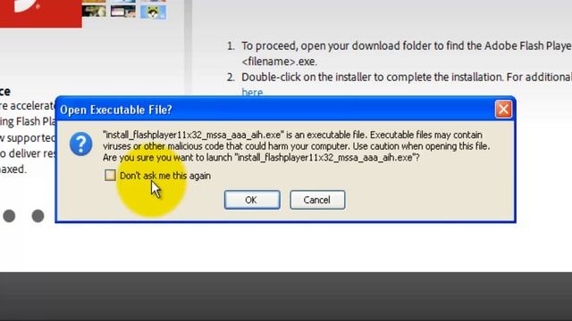 Adobe FlashPlayer Installation in Firefox смотреть онлайн