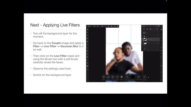 How To Design A Romance Book Cover in Affinity Photo On The iPad смотреть онлайн